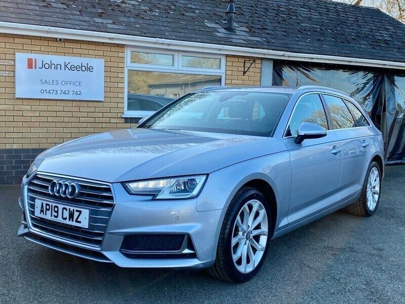Silver Used 2019 Audi A4 Sport Estate | £19,250 (Super price) - Image 1/4