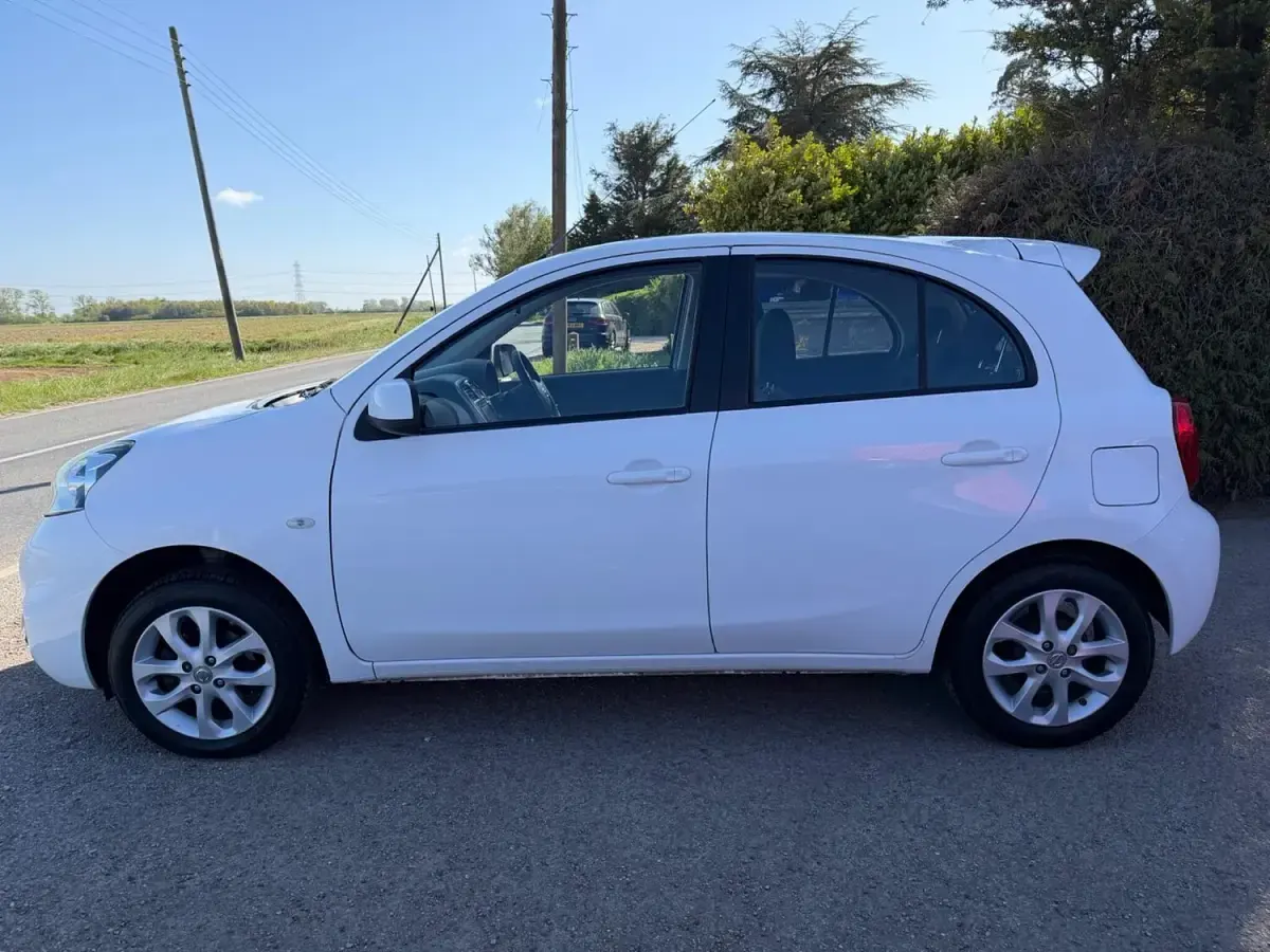 Used Nissan Micra Acenta 2015 White Hatchback