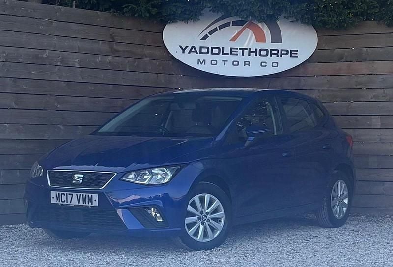 Blue Used 2017 Seat Ibiza SE Hatchback | £5,995 (Fair price) - Image 1/4