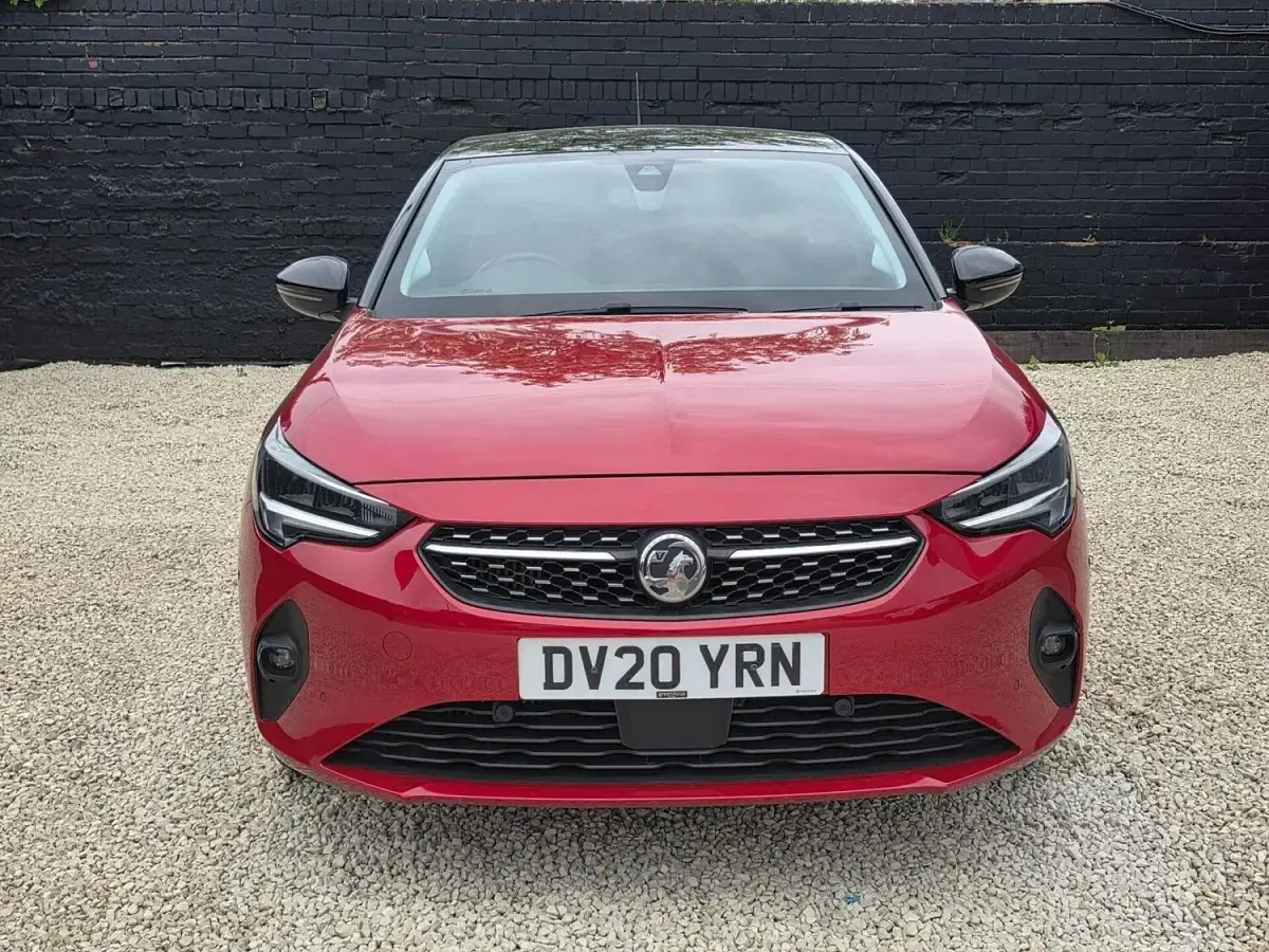 Used Vauxhall Corsa Elite 100 HP (73 kW) 2020 Red Hatchback