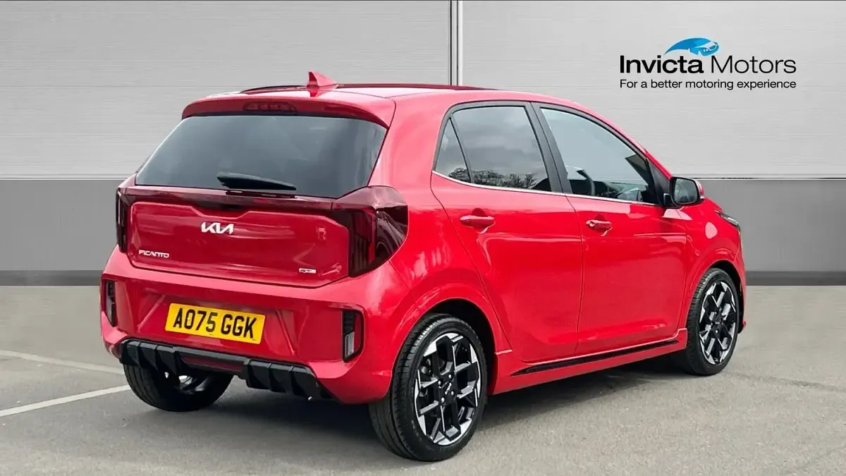 Used Kia Picanto GT-Line S 77 HP (56 kW) 2025 Red Hatchback
