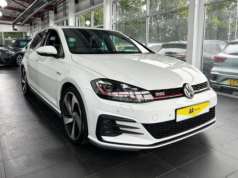 Used VW Golf VII GTI 245 HP (180 kW) 2019 White Hatchback