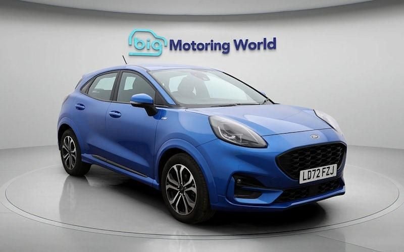 Used Ford Puma ST-Line 155 HP (114 kW) 2022 Blue Hatchback