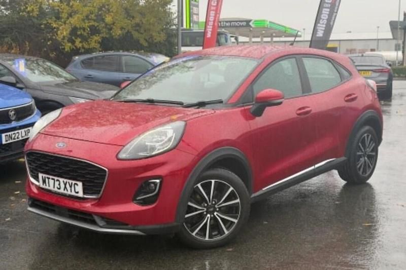 Used Ford Puma Titanium 125 HP (91 kW) 2023 Red SUV