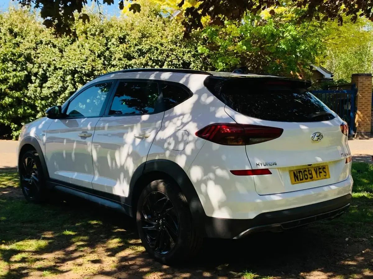 Used Hyundai Tucson N Line 177 HP (130 kW) 2020 White SUV