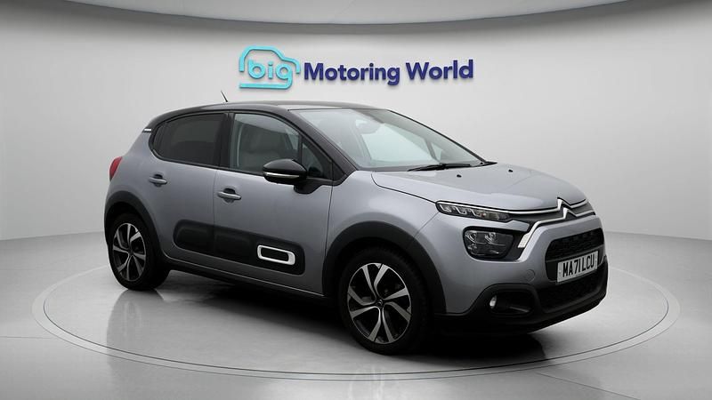 Grey Used 2021 Citroën C3 PureTech Hatchback | £10,564 (Fair price) - Image 1/4