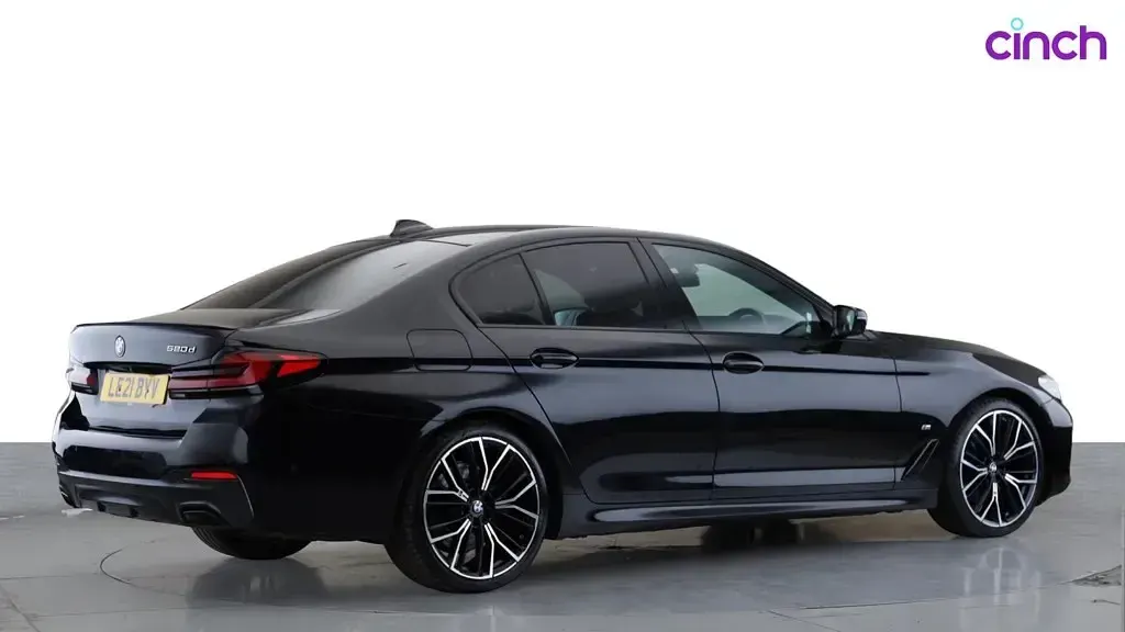 Used BMW 520 M Sport 2021 Black Sedan