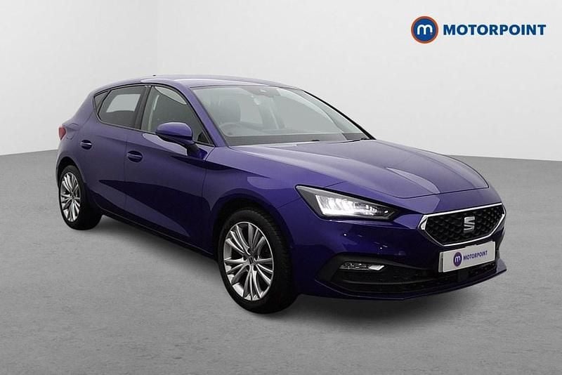 Used Seat Leon SE Dynamic 2021 Blue Hatchback