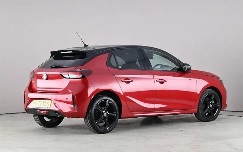 Used Vauxhall Corsa S 101 HP (74 kW) 2023 Red Hatchback