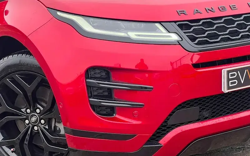 Used Land Rover Range Rover evoque HSE Dynamic 207 HP (152 kW) 2021 Red SUV