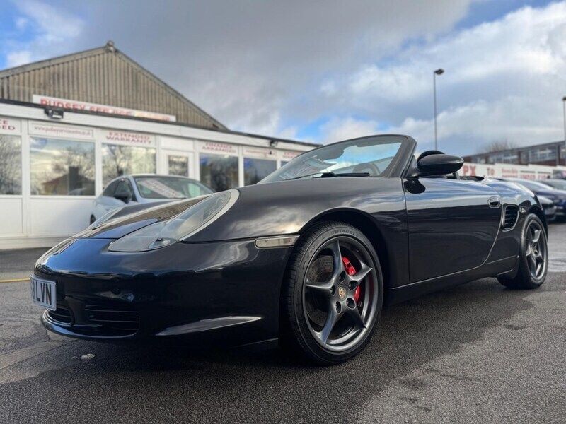 Black Used 2003 Porsche 986 Boxster Cabriolet | £8,995 (Fair price) - Image 1/3
