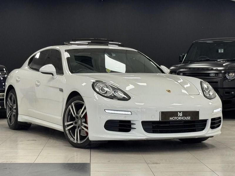 White Used 2013 Porsche Panamera Sedan | £17,995 (Fair price) - Image 1/4