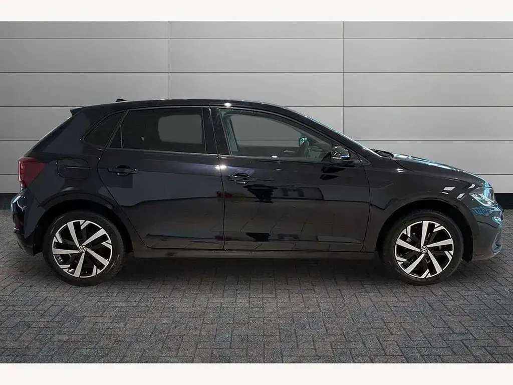 Used VW Polo Match 95 HP (69 kW) 2025 Black Hatchback