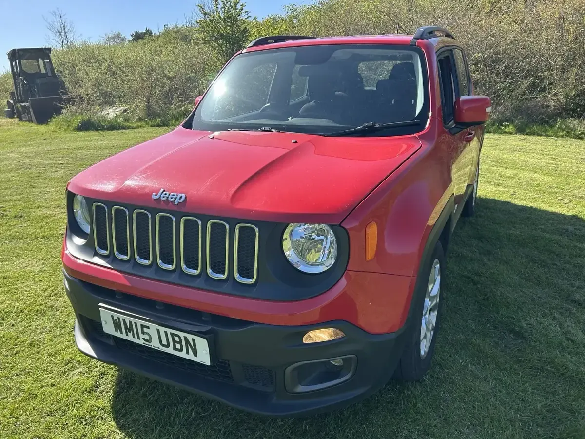 Used Jeep Renegade Longitude 120 HP (88 kW) 2015 Red SUV