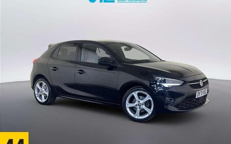Used Vauxhall Corsa Edition 131 HP (96 kW) 2021 Black Hatchback