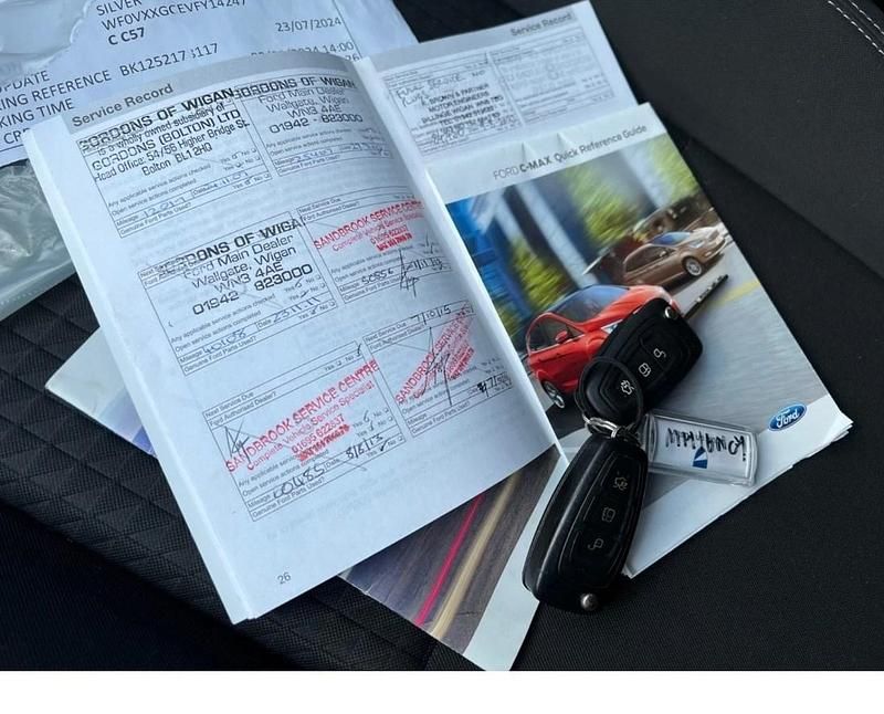 Used Ford C-MAX Zetec 125 HP (91 kW) 2016 Silver MPV