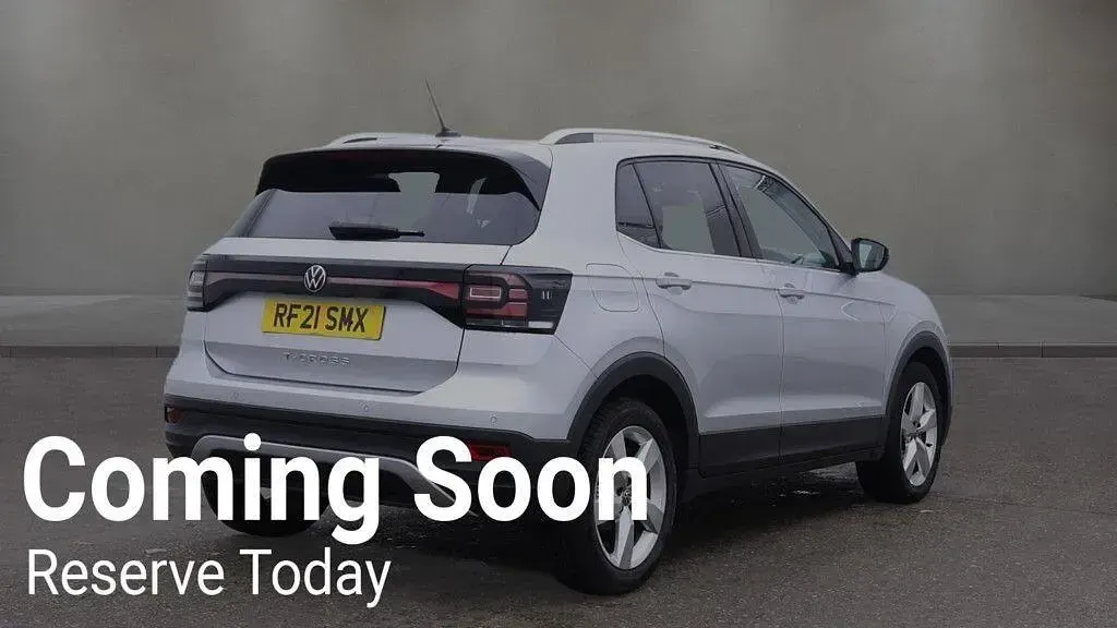 Used VW T-Cross SEL 2021 Silver SUV