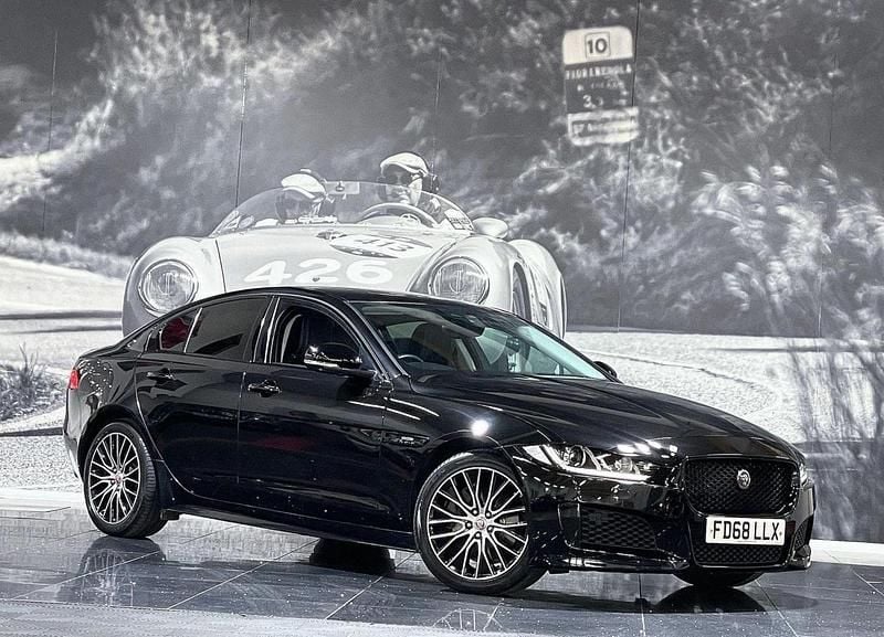 Black Used 2018 Jaguar XE S Sedan | £13,450 (Fair price) - Image 1/4