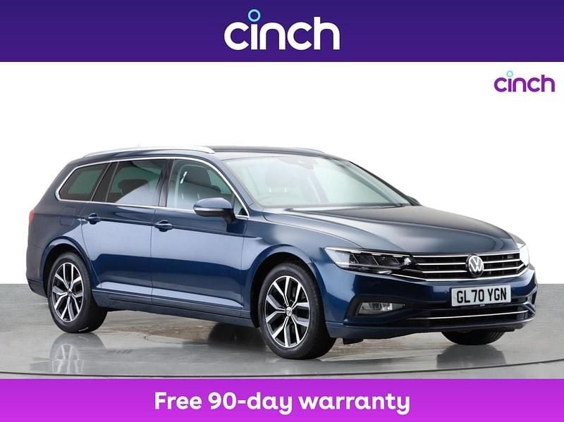 Blue Used 2020 VW Passat SEL Estate | £14,799 (Fair price) - Image 1/3