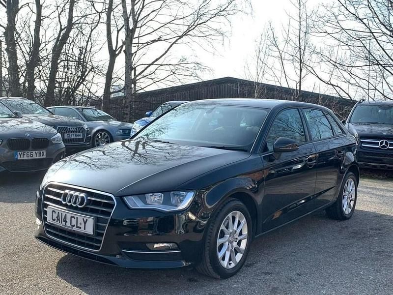 Used Audi A3 Sportback 105 HP (77 kW) 2014 Black Hatchback