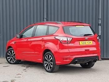 Used Ford Kuga ST-Line 120 HP (88 kW) 2018 Red SUV