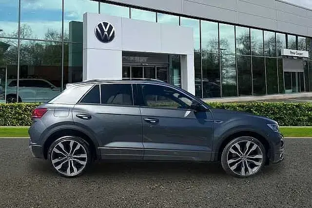 Used VW T-Roc R-line 150 HP (110 kW) 2021 Grey SUV