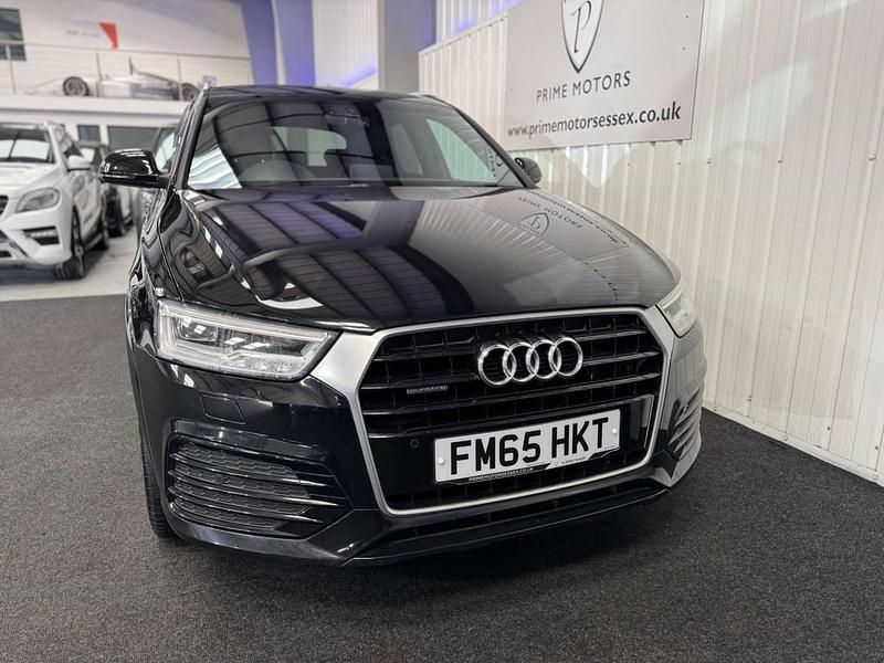 Used Audi Q3 S-line plus 184 HP (135 kW) 2015 Black SUV