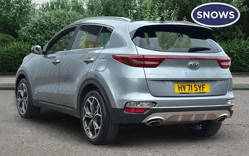 Used Kia Sportage GT-Line S 177 HP (130 kW) 2021 Silver SUV