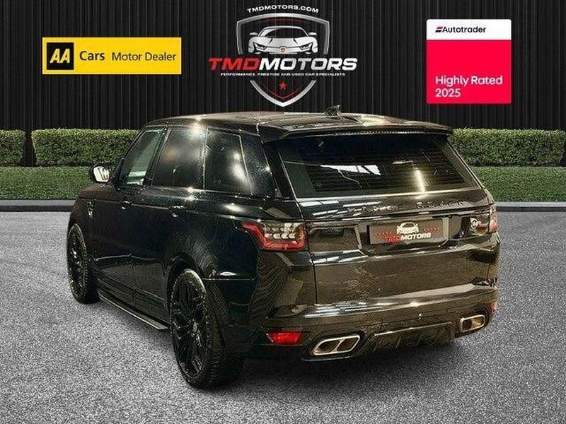 Used Land Rover Range Rover Sport SVR 575 HP (422 kW) 2020 Black SUV