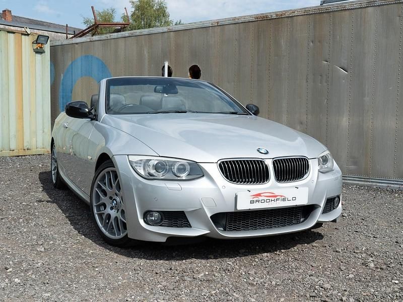 Silver Used 2013 BMW 320 Cabriolet Sport Line Cabriolet | £7,795 (Fair price) - Image 1/4