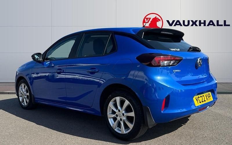 Begagnad Vauxhall Corsa Edition 75 HK (55 kW) 2022 Blå Halvkombi