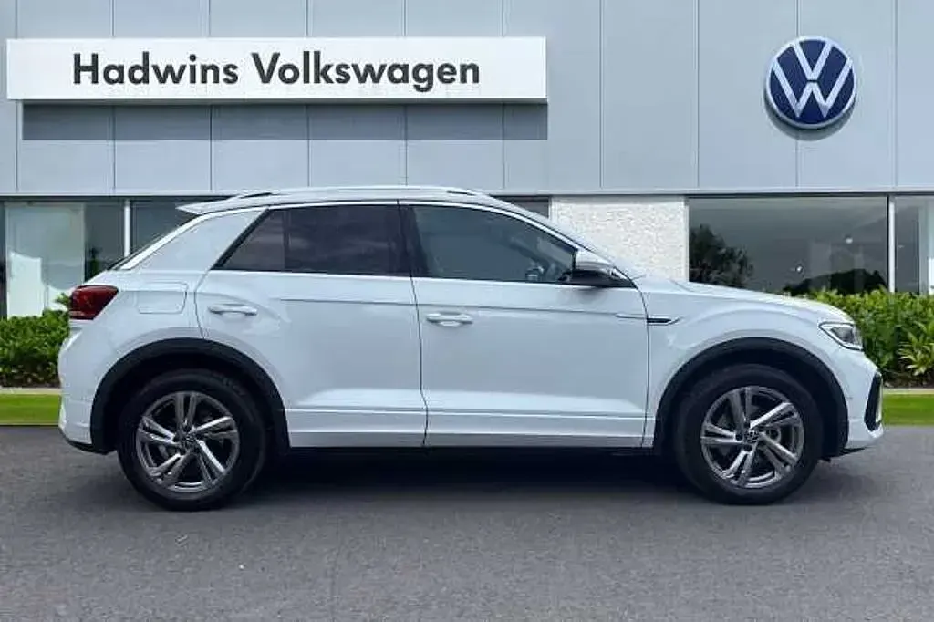 Used VW T-Roc R-line 150 HP (110 kW) 2023 White SUV