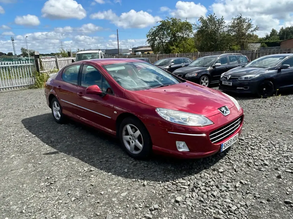 Used Peugeot 407 Sport 2009 Red Sedan