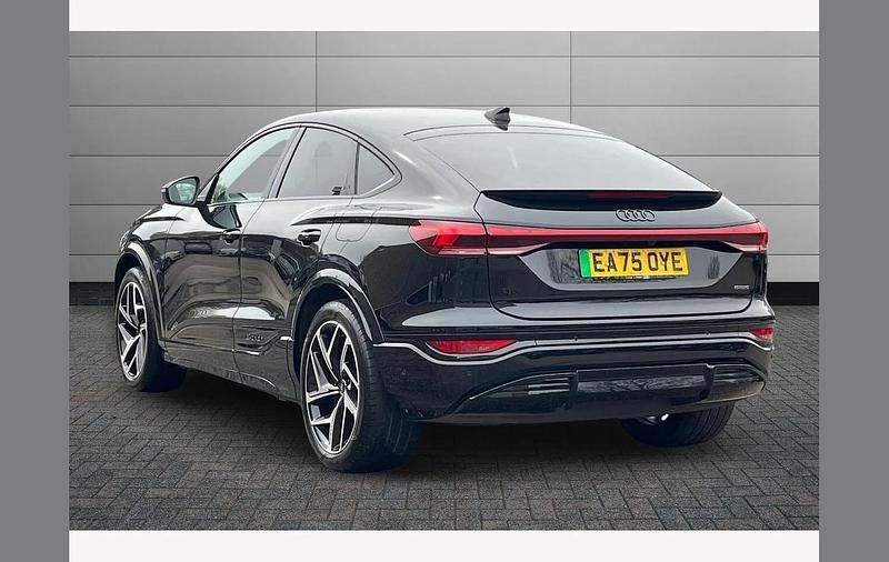 Begagnad Audi Q6 e-tron Advanced 284 kW (387 HK) 2025 Svart SUV