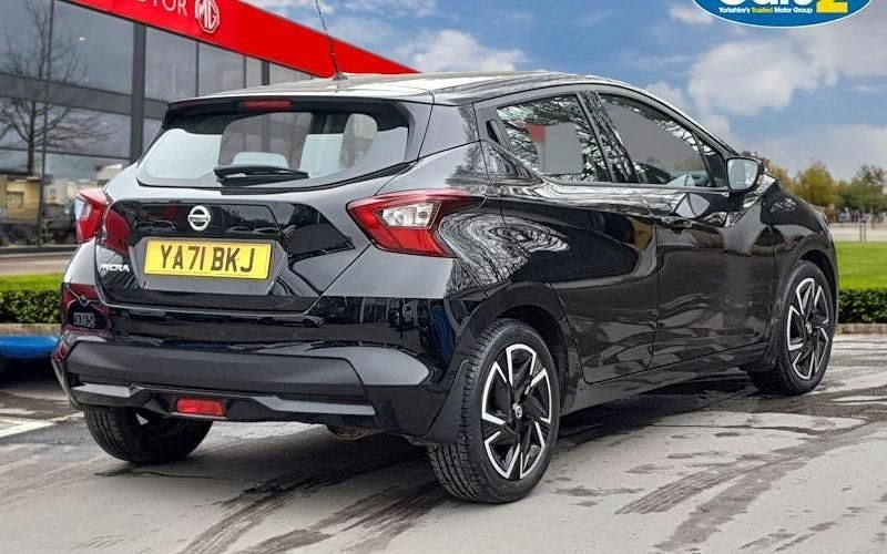 Used Nissan Micra Acenta 92 HP (67 kW) 2022 Black Hatchback