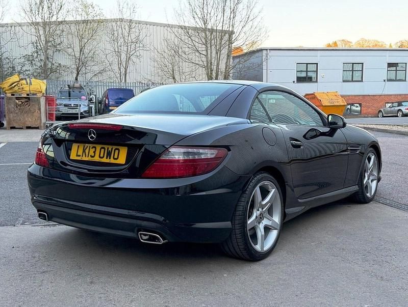 Used Mercedes SLK200 AMG 184 HP (135 kW) 2013 Black Cabriolet