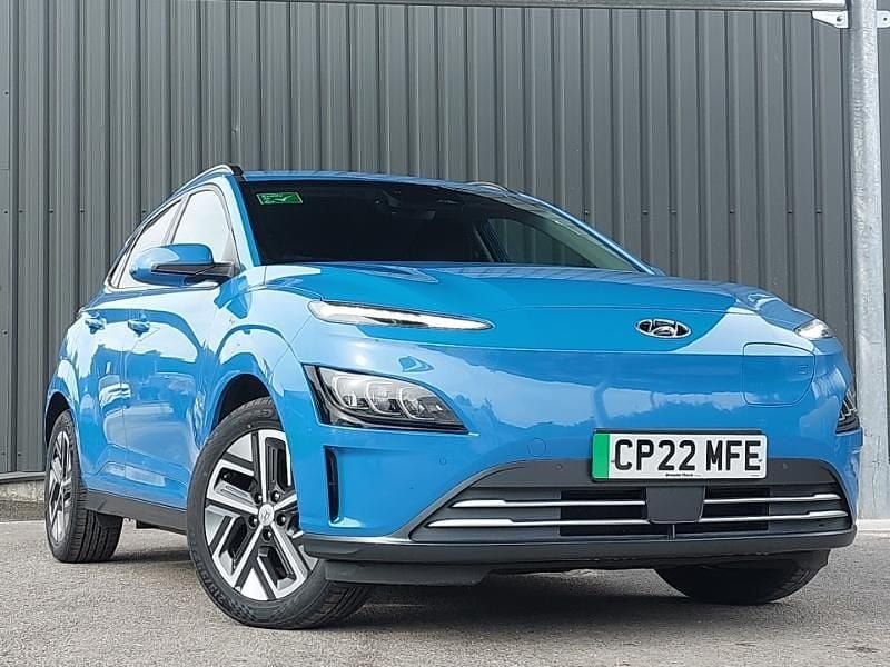 Blue Used 2022 Hyundai Kona Premium SUV | £15,998 (Fair price) - Image 1/4