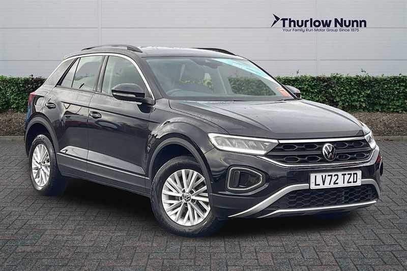 Black Used 2022 VW T-Roc S SUV | £17,799 (Fair price) - Image 1/4