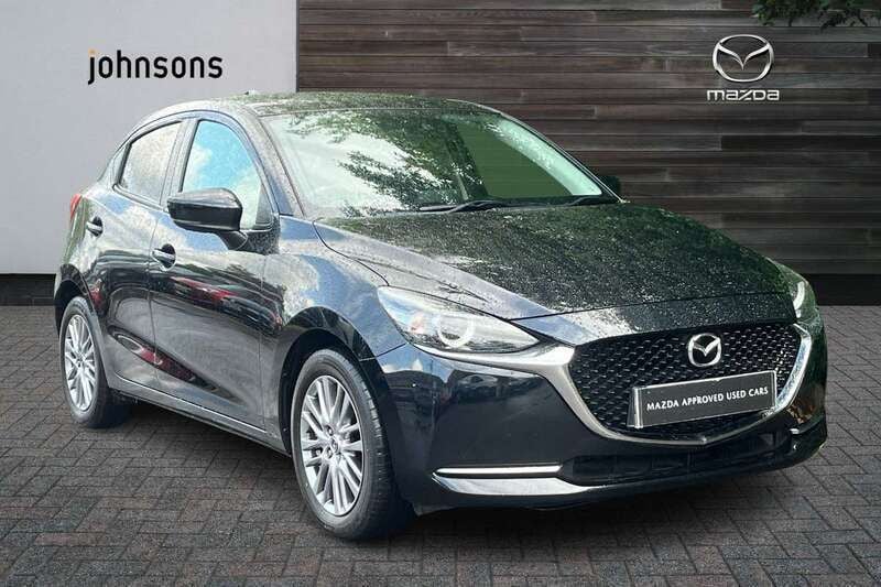 Black Used 2021 Mazda 2 Inclusive Hatchback | £12,490 (Fair price) - Image 1/4