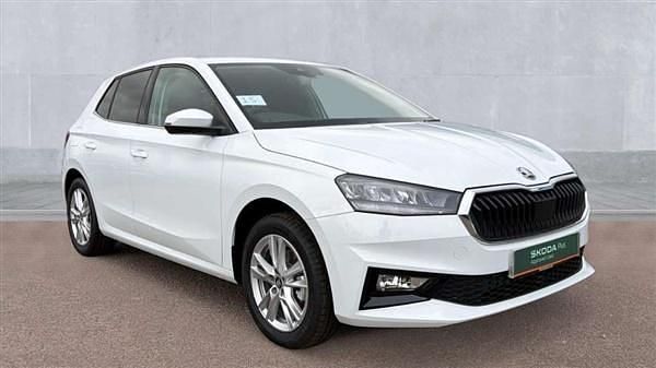 White New 2025 Skoda Fabia SE L Hatchback | £21,980 (Fair price) - Image 1/4