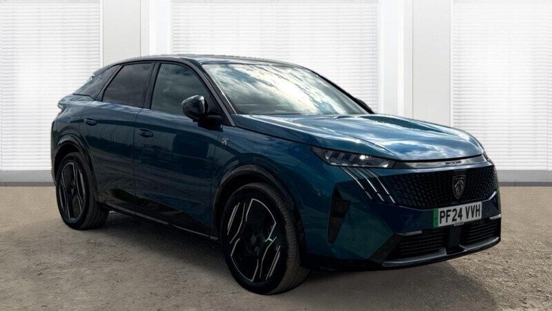 Blue Used 2024 Peugeot e-3008 GTi SUV | £28,342 - Image 1/4