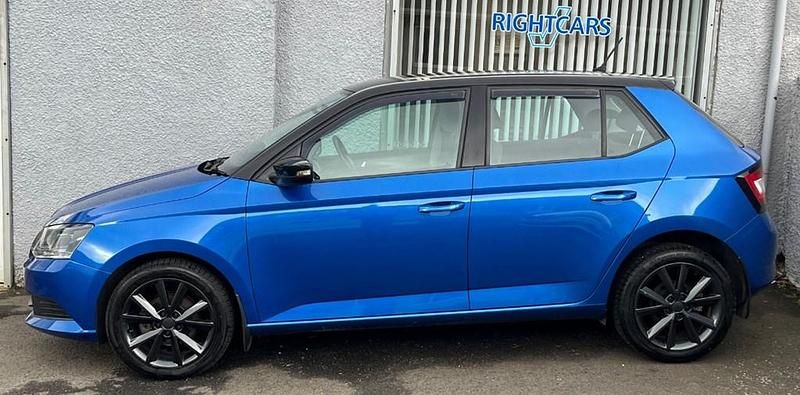 Used Skoda Fabia Colour Edition 2016 Blue Hatchback