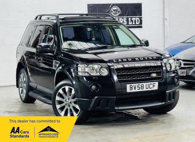 Black Used 2008 Land Rover Freelander 2 SE SUV | £3,500 (Good price) - Image 1/3