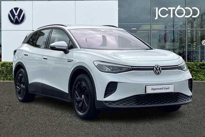 White Used 2022 VW ID.4 Pure SUV | £18,044 (Good price) - Image 1/4