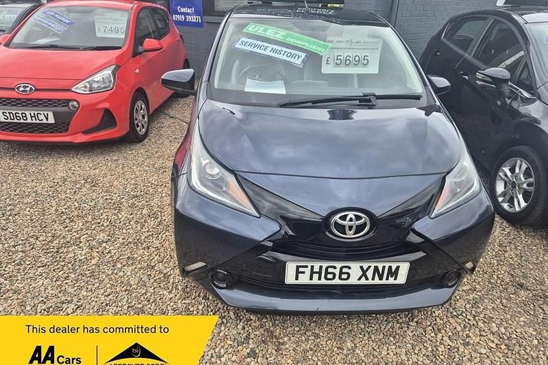 Blue Used 2017 Toyota Aygo X-play Hatchback | £5,695 (Good price) - Image 1/1