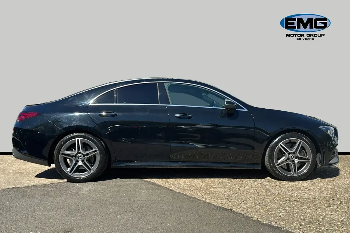Used Mercedes CLA250 AMG Line Premium Plus 224 HP (164 kW) 2022 Black Coupe