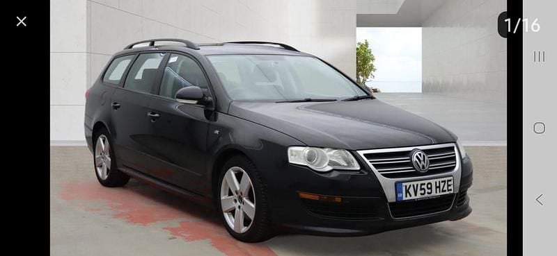 Used VW Passat R-line 2009 Black Estate