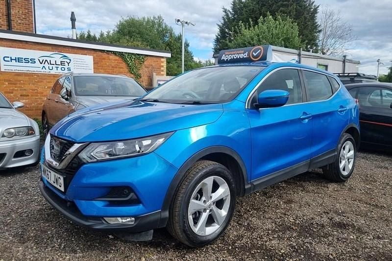 Blue Used 2017 Nissan Qashqai Acenta SUV | £8,795 (Super price) - Image 1/1