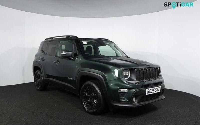 Green/black Used 2025 Jeep Renegade North SUV | £25,495 (Expensive) - Image 1/4