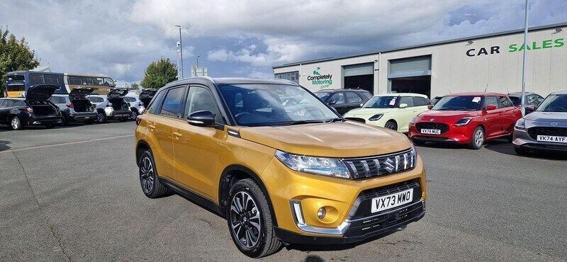 Yellow Used 2023 Suzuki Vitara SZ5 SUV | £20,995 (Expensive) - Image 1/4